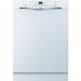 Bosch SHE3AR72UC Ascenta Series Front Control Tall Tub Dishwasher in White with Hybrid Stainless Steel Tub, 50dBA